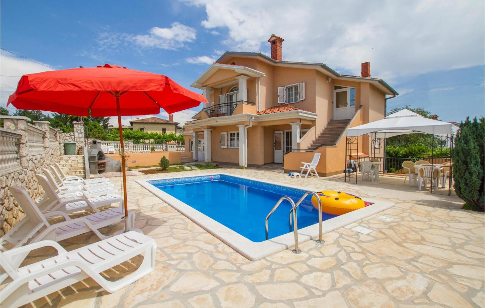 Gorgeous Home In Labin With Outdoor Swimming Pool Esterno foto